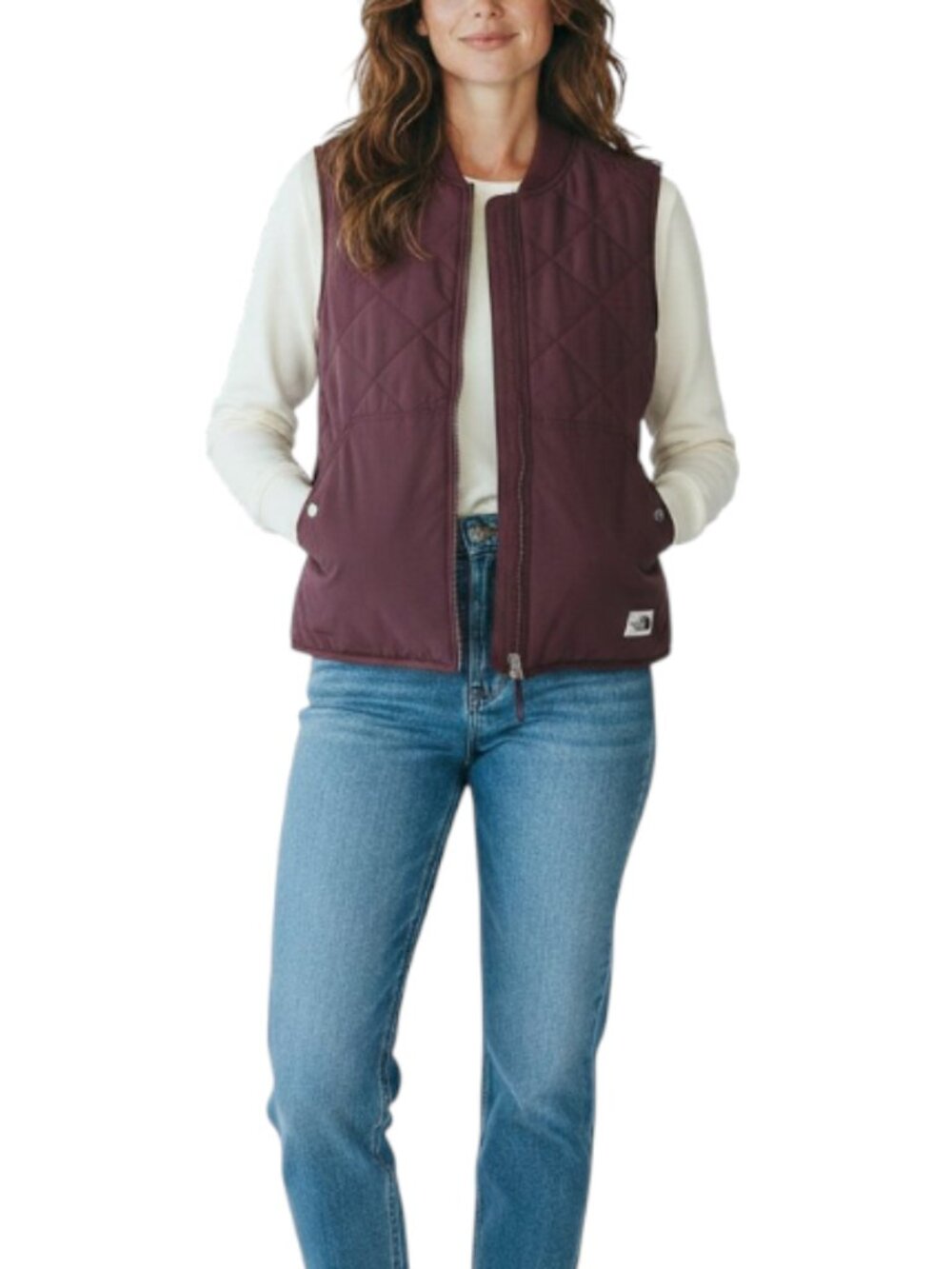THE NORTH FACE Reversible Sherpa Lined Vest Sz M Gorpcore Outdoor Everyday Cozy